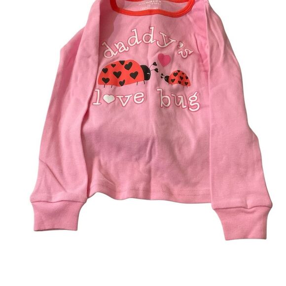 The Children's Place Pink and Red Ladybug Pajama Set - Picture 2 of 3